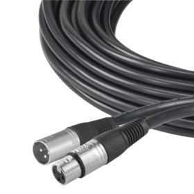 DMX 3-pin cable hire - 20 metres