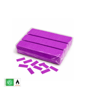 Purple Biodegradable Rectangular Paper Confetti