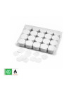 Biodegradable white paper confetti petals