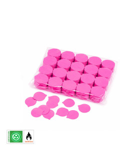 Biodegradable pink paper confetti petals