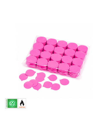 Confeti papel pétalos rosa Biodegradable