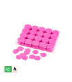 Biodegradable pink paper confetti petals