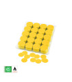 Confeti papel redondo Amarillo Biodegradable