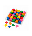 Multicoloured star confetti paper Biodegradable