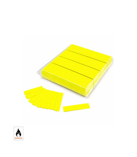 Yellow Biodegradable Fluorescent Paper Confetti