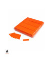 Orange fluorescent paper confetti Biodegradable