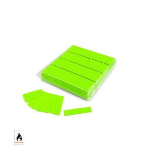 Confeti papel fluor verde Biodegradable