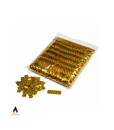 Gold laser metallic confetti