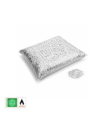 Biodegradable paper snow confetti