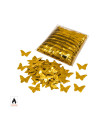 Gold metallic butterfly confetti