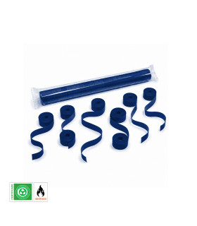 Serpentina papel 10 m. x 1,5 cm. azul Biodegradable