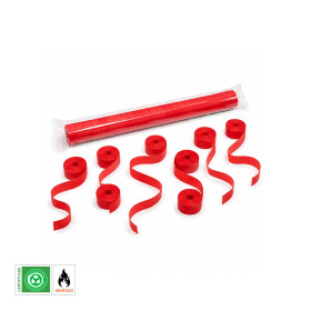 Serpentina papel 10 m. x 1,5 cm. roja Biodegradable