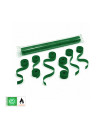 Serpentina papel 10 m. x 1,5 cm. verde Biodegradable