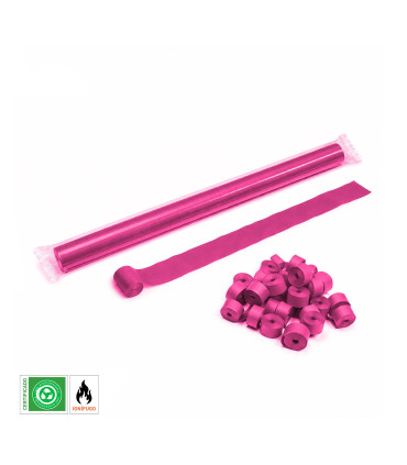 Paper streamer 10 m. x 5cm. pink