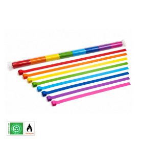 Paper streamer 20 m. x 5cm. multicolored