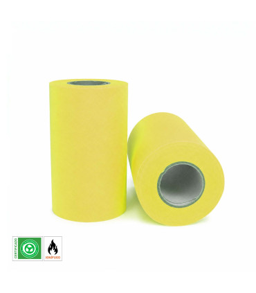 Serpentina papel 50 x 10 m. amarillo Biodegradable