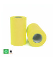 Paper streamer 50 x 10 m. yellow