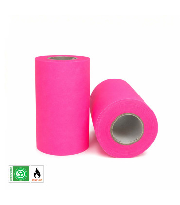 Serpentina papel 50 x 10 m. rosa Biodegradable