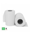 Paper streamer 100 x 10 m. white