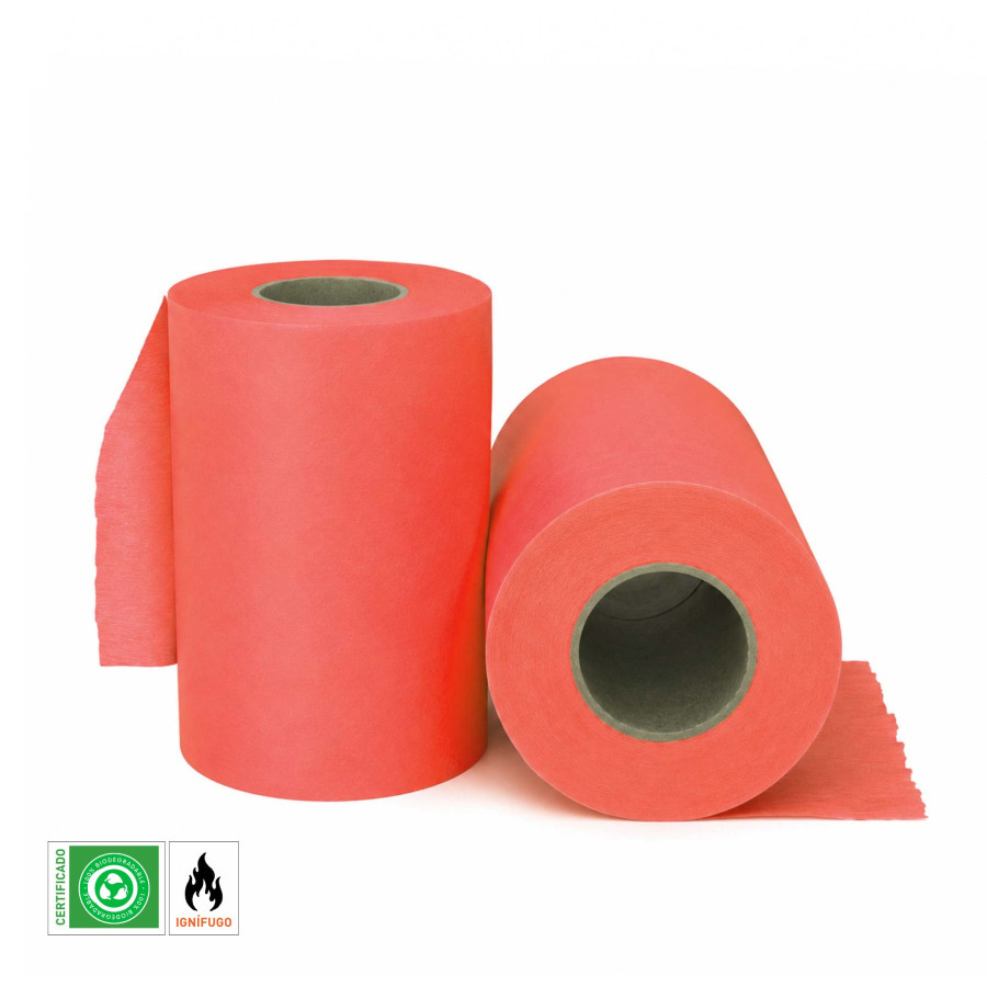 Serpentina papel 100 x 10 m. naranja Biodegradable