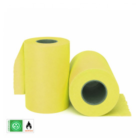 Paper streamer 100 x 10 m. yellow