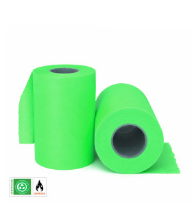 Serpentina papel 100 x 10 m. verde Biodegradable