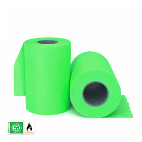 Serpentina papel 100 x 10 m. verde Biodegradable