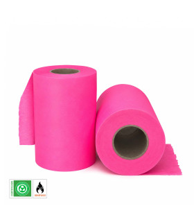 Paper streamer 100 x 10 m. pink