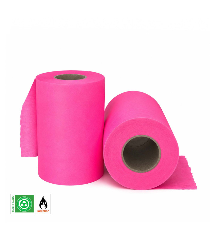 Paper streamer 100 x 10 m. pink