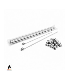 Serpentina metal 5 x 0,85 m. plata