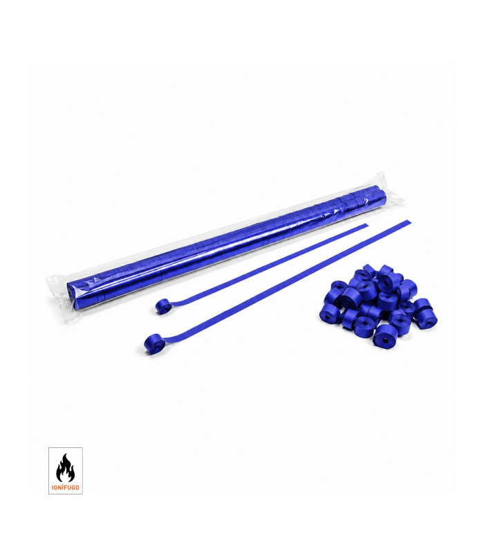 Serpentina metal 5 x 0,85 m. azul