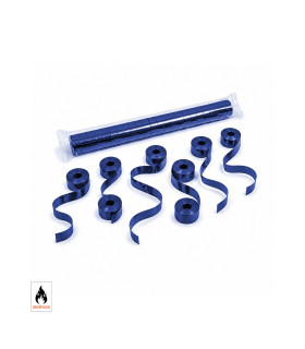 Serpentina metal 10 m. x 1,5 cm. azul