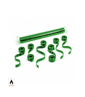 Metal serpentine 10 m. x 1.5cm. green
