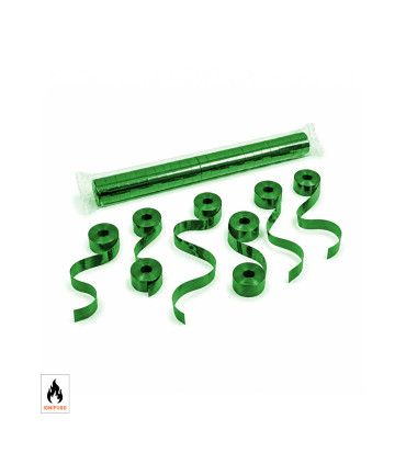 Metal serpentine 10 m. x 1.5cm. green
