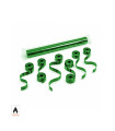 Metal serpentine 10 m. x 1.5cm. green