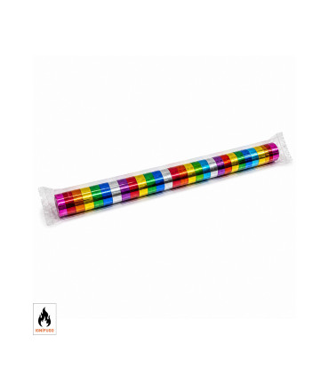 Metal serpentine 10 m. x 5cm. multicolored