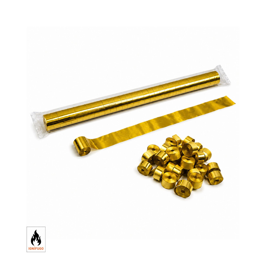 Metal serpentine 10 m. x 5cm. gold