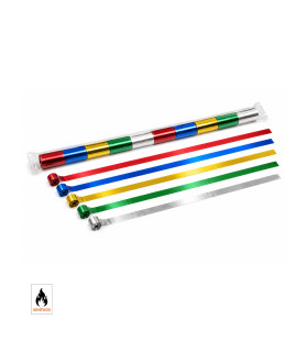 Serpentina metal 20 m. x 5 cm. Multicolor