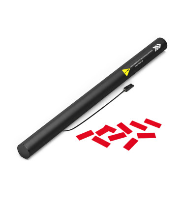 Cartucho eléctrico 80 cm confeti papel rectangular