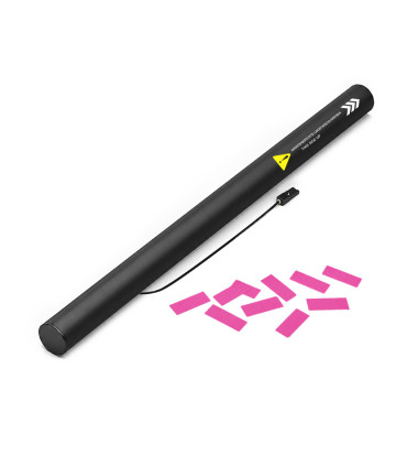 copy of 80 cm electric cartridges with yellow confetti. Biodegradable.