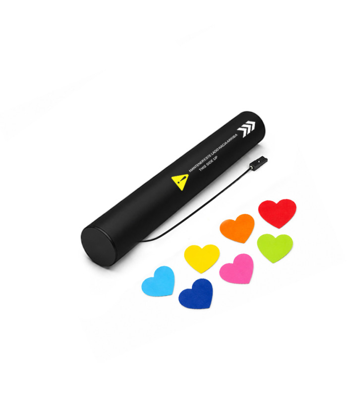 Cartucho eléctrico 40 cm Corazones