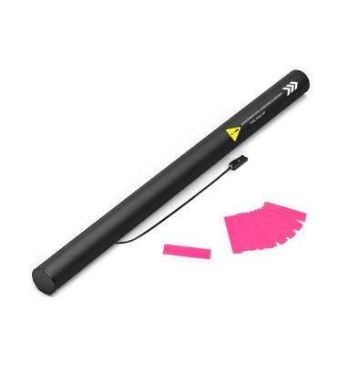 copy of 80 cm electric cartridges with yellow confetti. Biodegradable.