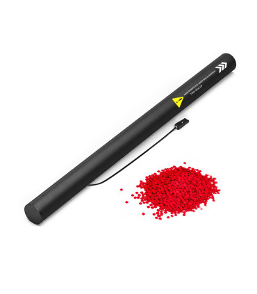 copy of 80 cm electric cartridges with yellow confetti. Biodegradable.