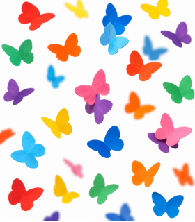 Cartucho eléctrico 80 Cm Mariposas