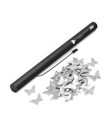 copy of 80 cm electric cartridges with yellow confetti. Biodegradable.