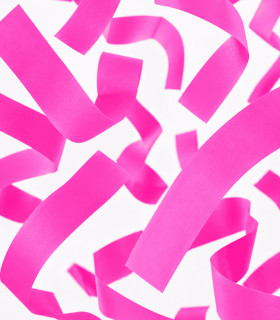 Paper streamer 50 x 10 m. pink