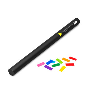 80 cm manual cartridge with rectangular paper confetti