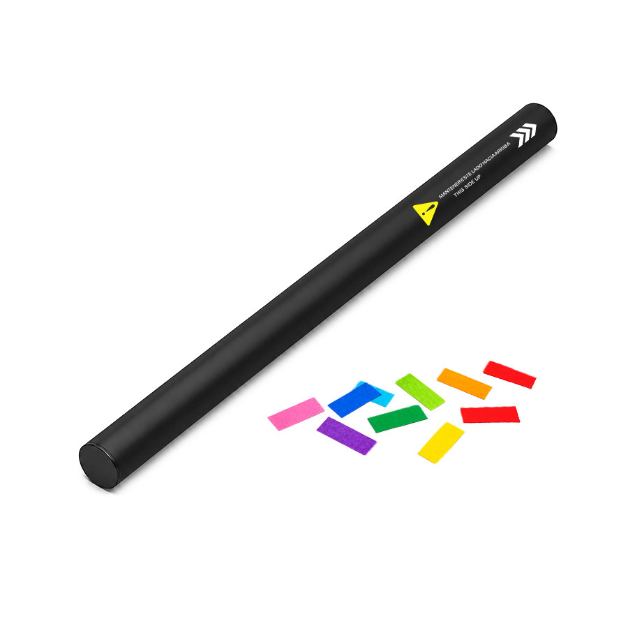 80 cm manual cartridge with rectangular paper confetti