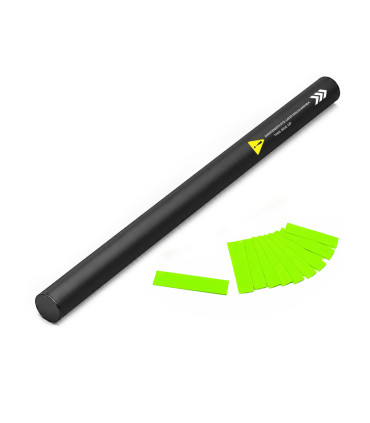 Cartucho manual 80 cm confeti papel rectangular