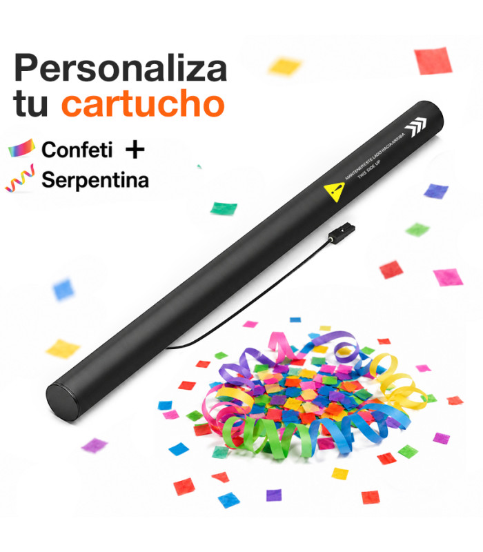 Electric Cartridge 80 Confetti + Customizable Streamers